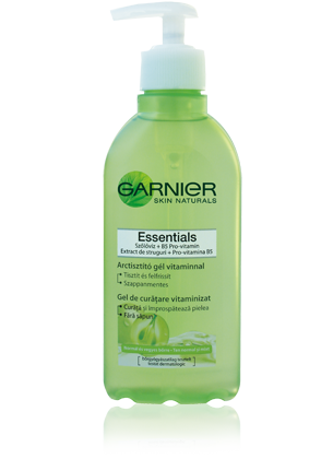 Garnier Skin Naturals Essentials arctisztító gél pumpás 200ml No